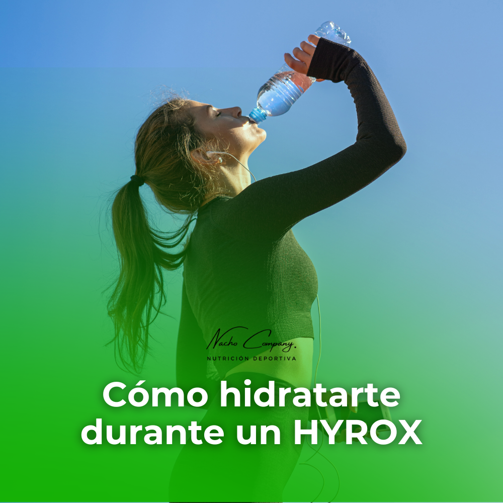 Cómo hidratarte durante un HYROX: agua, electrolitos y estrategia de hidratación